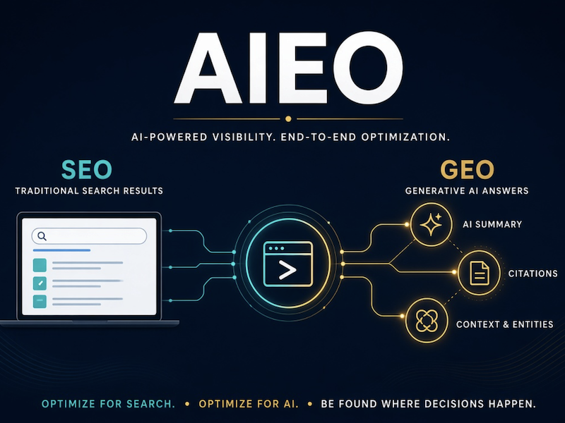 Content Marketing With AIEO, SEO, AEO