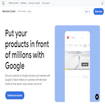 Free Google product listings.