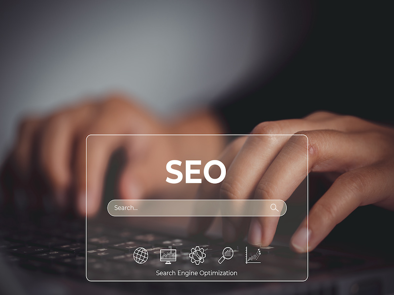 Website management includes optimizing your content and website files with current SEO techniques.